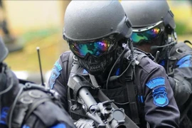 Lực lượng đặc nhiệm chống khủng bố Indonesia. (Nguồn: Reuters)