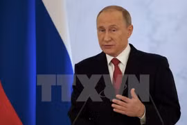 Tổng thống Nga Vladimir Putin. (Nguồn: AP/TTXVN)