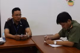 Một đối tượng chống phá nhà nước tại tỉnh Bình Dương. (Nguồn: TTXVN) 