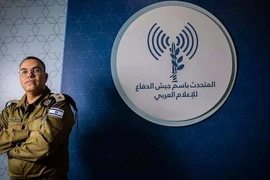 Người phát ngôn quân đội Israel Avichay Adraee. (Nguồn: jns)