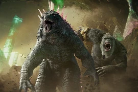 Cảnh trong phim "Godzilla x Kong: The New Empire."