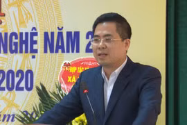 Tân Thứ trưởng Bộ Khoa học và Công nghệ Nguyễn Hoàng Giang. (Nguồn: Chinhphu.vn)