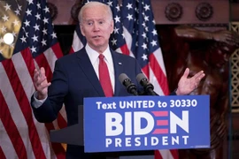 Cựu Phó Tổng thống Mỹ Joe Biden. (Ảnh: AFP/TTXVN)