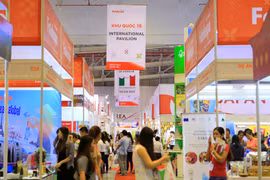 Giao dich tại Foodexpo năm 2019. (Ảnh: PV/vietnam+)