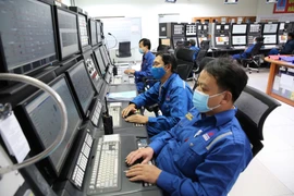 Nhà máy Lọc dầu Dung Quất đảm bảo an toàn phòng dịch. (Ảnh: Vietnam+)