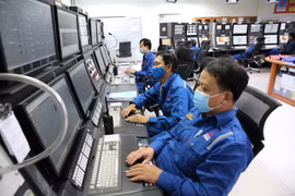 Nhà máy Lọc dầu Dung Quất đảm bảo an toàn phòng dịch. (Ảnh: Vietnam+)