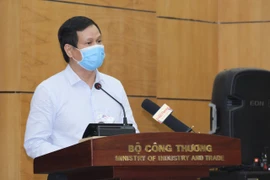 Ông Hoàng Tiến Dũng, Cục trưởng Cục điện lực và năng lượng tái tạo. (Ảnh: Đức Duy/Vietnam+)