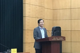Ông Hoàng Tiến Dũng, Cục trưởng Cục điện lực và năng lượng tái tạo. (Ảnh: Đức Duy/Vietnam+)