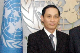 Đại sứ Lê Hoài Trung. (Ảnh: Nguyễn Hữu Trung/TTXVN)