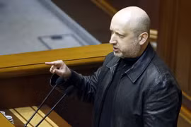 Tổng thống tạm quyền Ukraine Oleksandr Turchynov. (Ảnh: AFP/TTXVN)