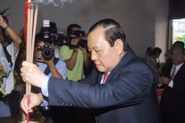 Bí thư Thành ủy TP.HCM Lê Thanh Hải. (Ảnh: Hoàng Hải/TTXVN)