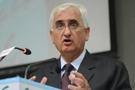 Ngoại trưởng Ấn Độ Salman Khurshid. (Ảnh: AFP/TTXVN) 