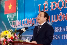 Khởi công xây dựng Cụm công trình luồng qua Lạch Giang