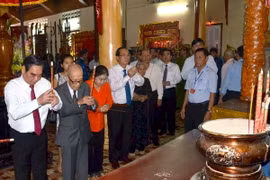 Lễ dâng hương tưởng nhớ Anh hùng dân tộc Nguyễn Trung Trực