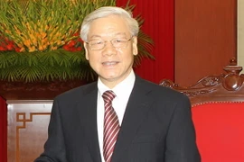 Tổng Bí thư Nguyễn Phú Trọng trả lời phỏng vấn của Yonhap