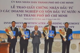 TP.HCM trao giấy phép đầu tư cho 5 doanh nghiệp vốn FDI