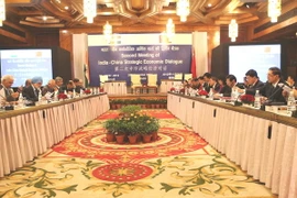 Toàn cảnh Đối thoại kinh tế chiến lược Trung Quốc-Ấn Độ lần thứ hai. (Ảnh: THX/TTXVN)