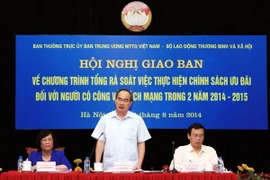 Phải công khai thực hiện chính sách ưu đãi với người có công