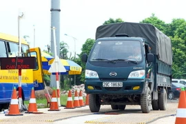 Hà Nội tăng tuần tra xử lý xe vi phạm chở hàng quá trọng tải