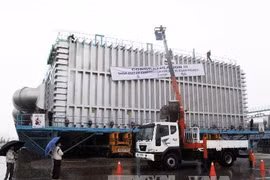 Công ty Doosan Vina xuất khẩu thiết bị khử mặn sang Saudi Arabia (Nguồn: TTXVN)