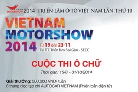 Triển lãm ôtô Việt Nam 2014 nóng lên cùng cuộc thi giải ô chữ