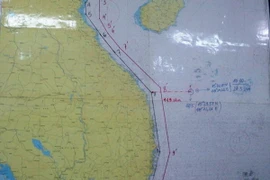 Vị trí mới của giàn khoan Trung Quốc nằm trên thềm lục địa Việt Nam