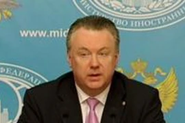 Người phát ngôn Bộ Ngoại giao Nga Alexander Lukasevic. (Nguồn: habermonitor)