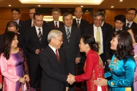 Tổng Bí thư tiếp Đại sứ, Trưởng đại diện Việt Nam ở nước ngoài