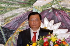 Bộ trưởng Bộ Tài chính Đinh Tiến Dũng. (Ảnh: Phạm Hậu/TTXVN)