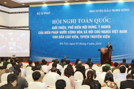 Triển khai đồng bộ các biện pháp thi hành Hiến pháp năm 2013