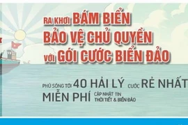 Vinaphone tặng 2.000 sim biển đảo cho ngư dân tỉnh Phú Yên