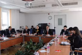 Đoàn đại biểu cấp cao Trung ương Đảng thăm, làm việc ở Hungary