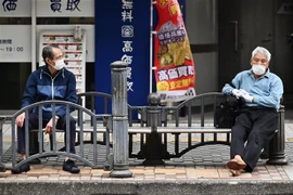 Người cao tuổi tại thủ đô Tokyo, Nhật Bản. (Ảnh minh họa: AFP/TTXVN)