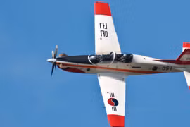 Máy bay huấn luyện KT-1 của Hàn Quốc. (Nguồn: aerocorner.com)