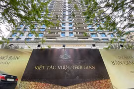 Dự án D’. Palais Louis của Tập đoàn Tân Hoàng Minh ở quận Cầu Giấy, Hà Nội .(Nguồn: nld.vn)