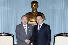 Trưởng ban Đối ngoại Trung ương tiếp đoàn nghị sỹ Nhật Bản