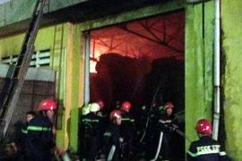 Cháy lớn thiêu rụi khu nhà xưởng Công ty Hameco Hưng Yên