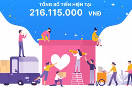 Chỉ sau vài phút phát động, cuộc vận động “Cùng NhacCuaTui đẩy lùi COVID-19 đã quyên góp được hơn 215 triệu đồng. (Ảnh chụp màn hình)