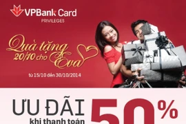 Ưu đãi lớn về mua sắm và ẩm thực cho phái đẹp dịp 20/10