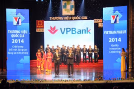 VPBank lần thứ 2 liên tiếp đạt giải Thương hiệu Quốc gia