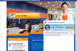 Ngân hàng đầu tiên tư vấn trực tiếp khách hàng trên facebook 