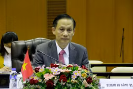 Thứ trưởng Bộ Ngoại giao Lê Hoài Trung. (Ảnh: Phạm Kiên/TTXVN)