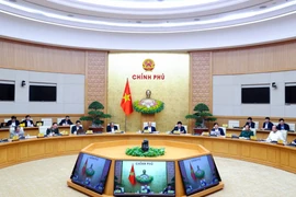 Quang cảnh phiên họp chính phủ thường kỳ tháng 12/2020. (Ảnh: Thống Nhất/TTXVN)