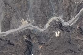 Đường kiểm soát thực tế (LAC) ở biên giới Ấn Độ-Trung Quốc, ngày 22/6/2020. (Ảnh: AFP/TTXVN)