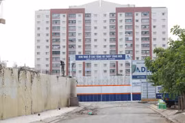 Thi công dự án nhà ở trong Khu đô thị An Phú-An Khánh, Quận 2. (Ảnh: Trần Xuân Tình/TTXVN)