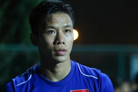 Đội trưởng U23 Việt Nam muốn cùng đội bóng hướng tới những mục tiêu xa hơn. (Ảnh: Minh Chiến/Vietnam+)