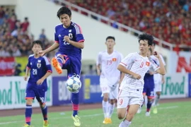 Các đội tuyển trẻ Việt Nam đã nhiều lần gặp những đối thủ tới từ Nhật Bản trong vài năm trở lại đây. (Ảnh: Minh Chiến/Vietnam+)