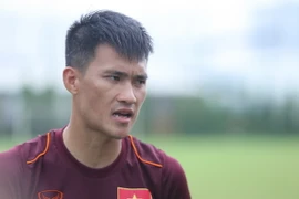 Thắng Iraq ư? Công Vinh cho rằng đó là điều phi thực tế. (Ảnh: Minh Chiến/Vietnam+)