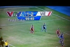 Trọng tài đã "tặng" thêm cho Đài Loan hơn 6 phút trong trận thua Việt Nam tại vòng loại World Cup tối qua. (Ảnh: VietnamPlus)