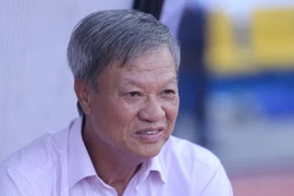 Huấn luyện viên Lê Thụy Hải có thể là câu trả lời cho Hoàng Anh Gia Lai. (Ảnh: Minh Chiến/Vietnam+)